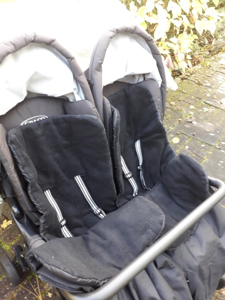 used graco double stroller